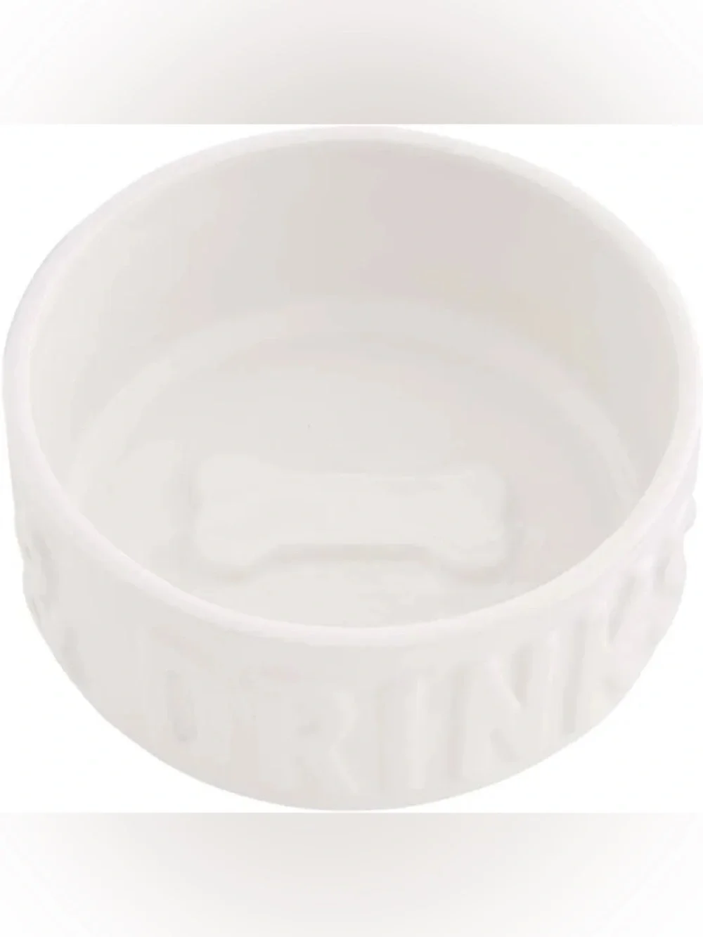 NWT Mud Pie Dinner & Drinks Cermamic Dog Bowl Set